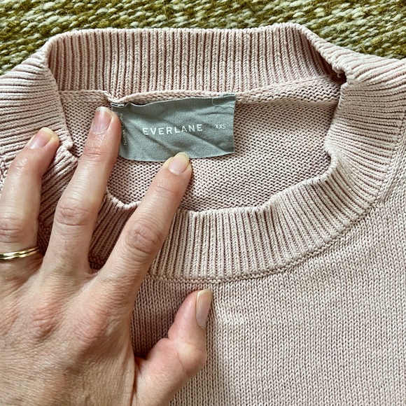 Everlane 100% Cotton Crewneck Sweater - Picture 5 of 6
